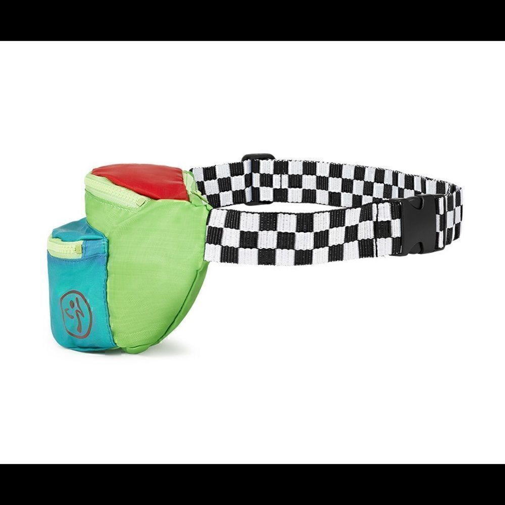 Zumba Fitness Better Faster waist bag 80’s 90’s influenced Bumbag fanny pack Nwt - Picture 4 of 7